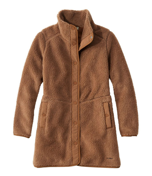 Women's Bean's Sherpa Fleece Coat / L.L.Bean
