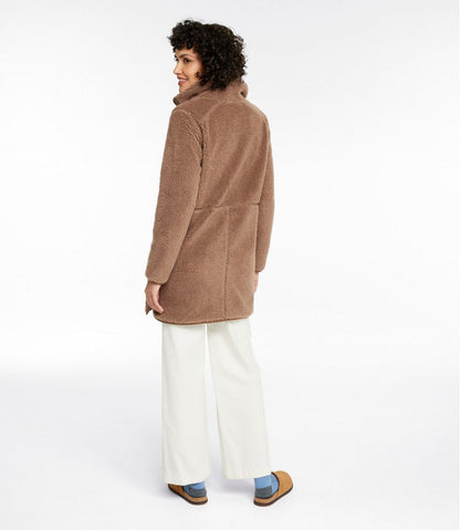 Women's Bean's Sherpa Fleece Coat / L.L.Bean