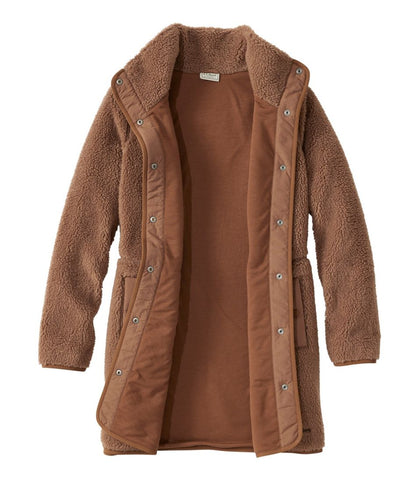 Women's Bean's Sherpa Fleece Coat / L.L.Bean