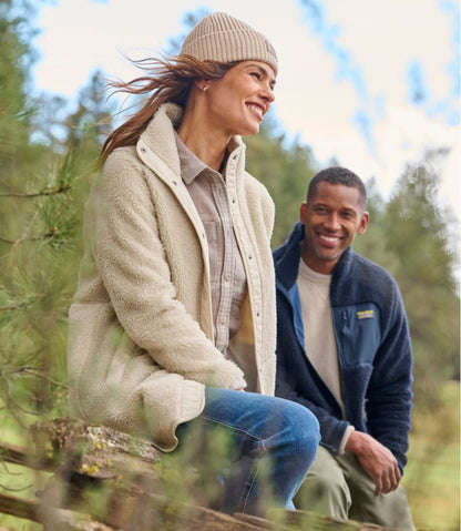Women's Bean's Sherpa Fleece Coat / L.L.Bean