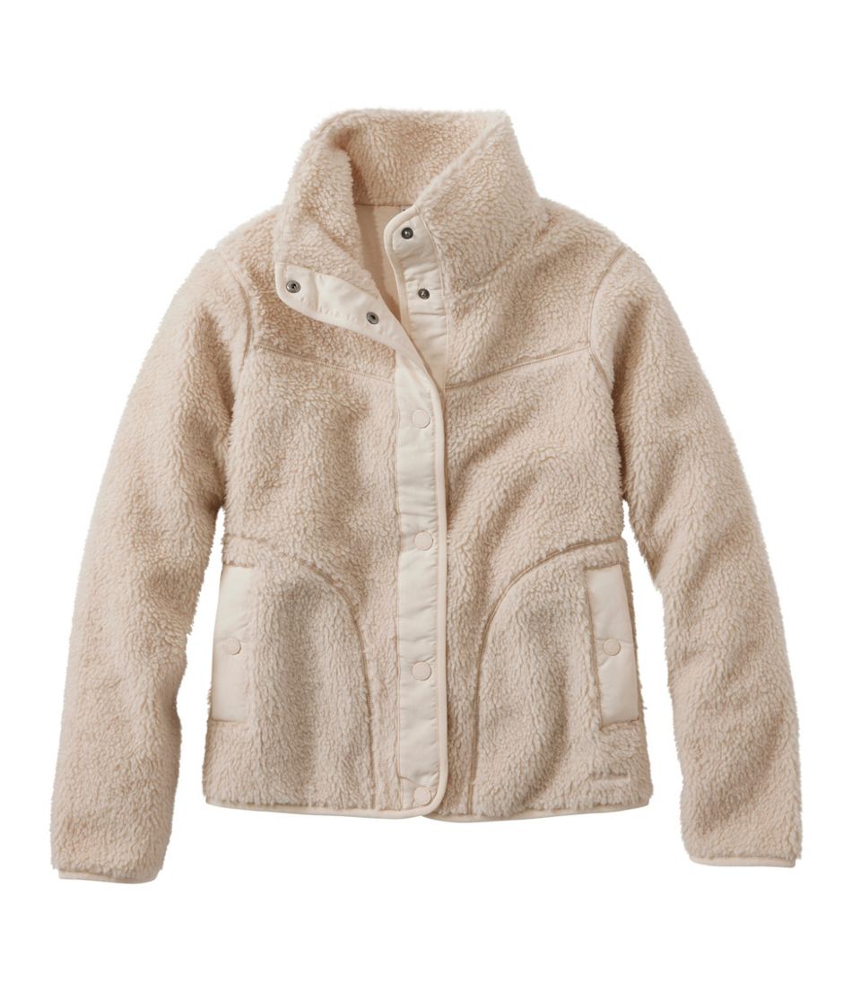 Women's Bean's Sherpa Fleece Jacket / L.L.Bean