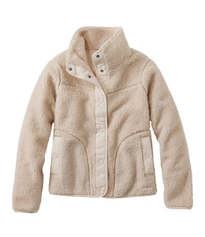 Women's Bean's Sherpa Fleece Jacket / L.L.Bean