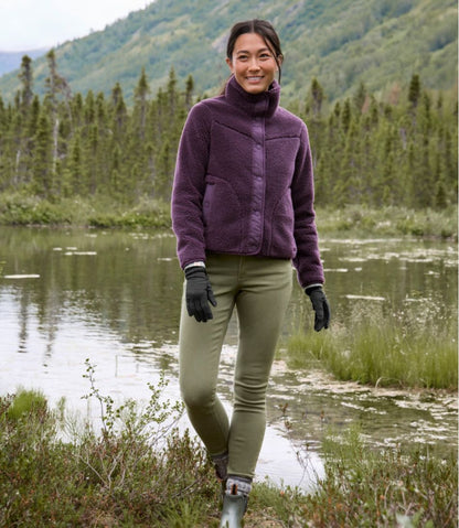 Women's Bean's Sherpa Fleece Jacket / L.L.Bean