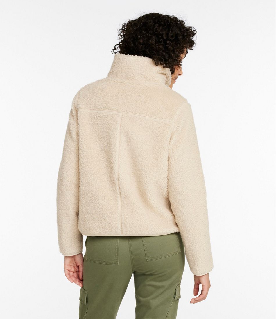 Women's Bean's Sherpa Fleece Jacket / L.L.Bean