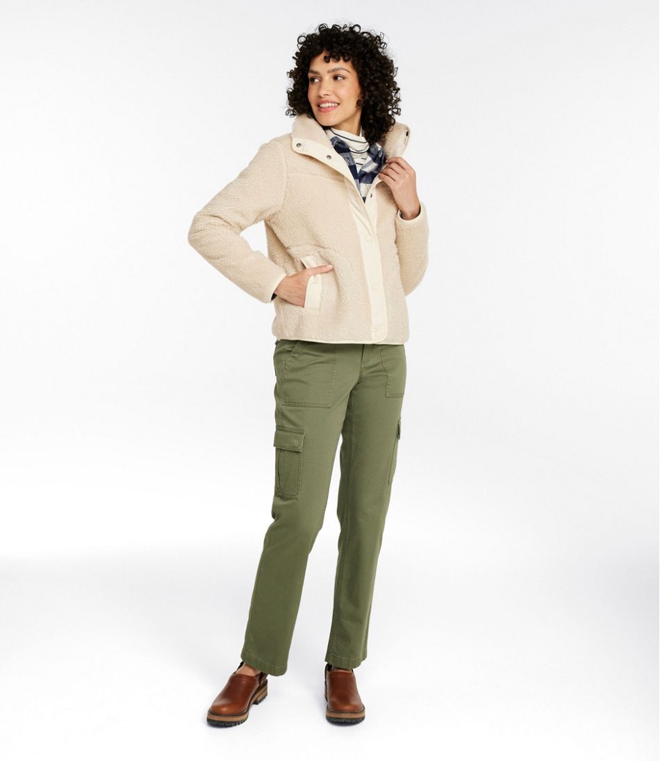 Women's Bean's Sherpa Fleece Jacket / L.L.Bean