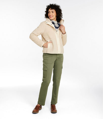 Women's Bean's Sherpa Fleece Jacket / L.L.Bean