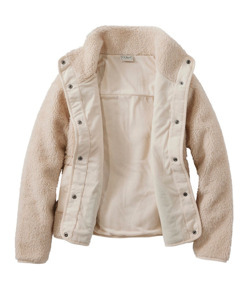 Women's Bean's Sherpa Fleece Jacket / L.L.Bean