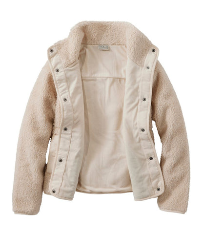 Women's Bean's Sherpa Fleece Jacket / L.L.Bean