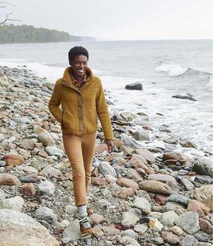 Women's Bean's Sherpa Fleece Jacket / L.L.Bean