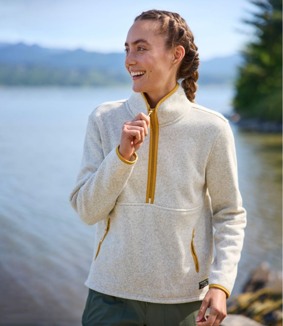 Women's Sweater Fleece Half-Zip Pullover / L.L.Bean