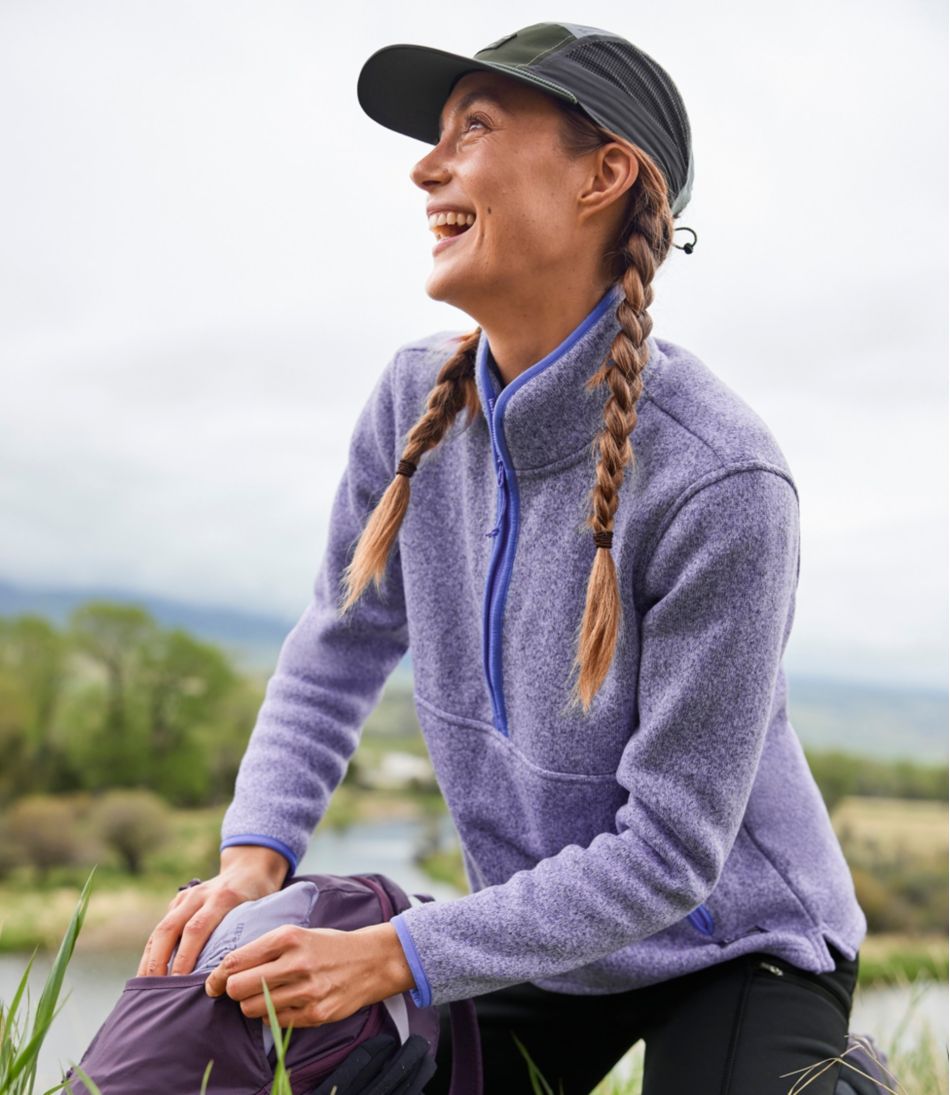 Women's Sweater Fleece Half-Zip Pullover / L.L.Bean