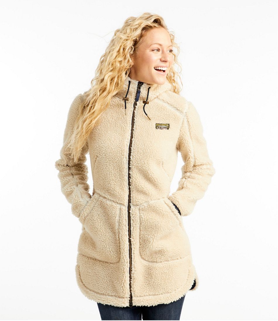 Women's Mountain Pile Fleece Coat / L.L.Bean