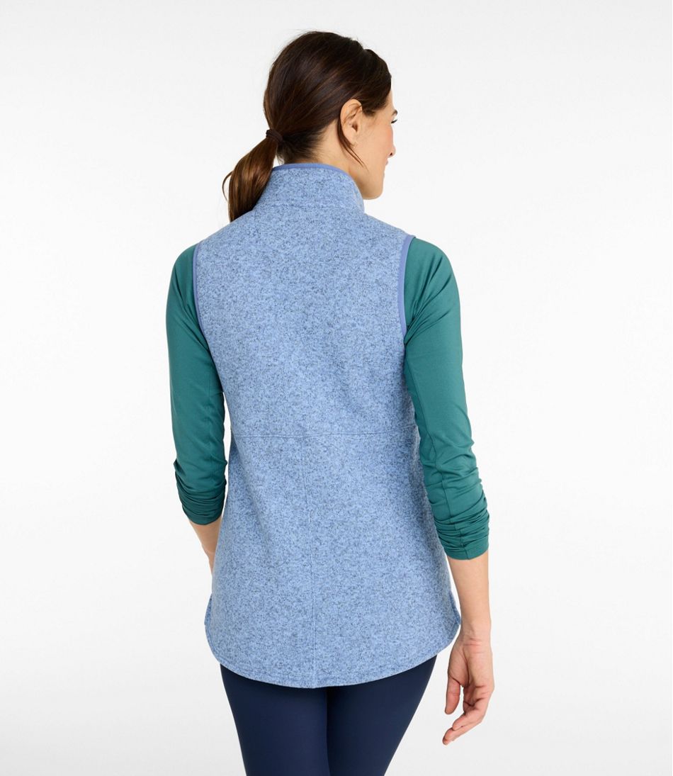 Women's Sweater Fleece Long Vest / L.L.Bean