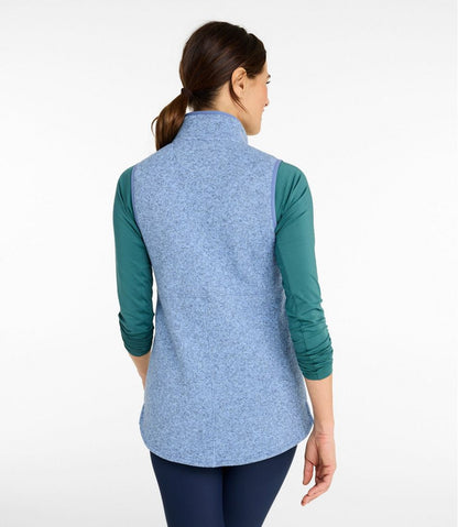 Women's Sweater Fleece Long Vest / L.L.Bean