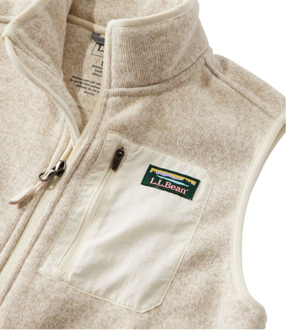 Women's Sweater Fleece Long Vest / L.L.Bean