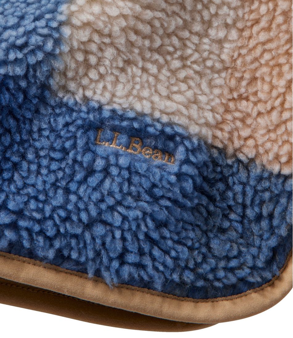 Women's Bean's Sherpa Fleece Coat, Print / L.L.Bean