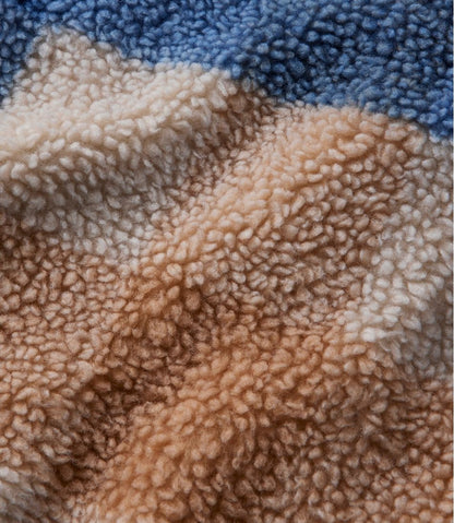 Women's Bean's Sherpa Fleece Coat, Print / L.L.Bean