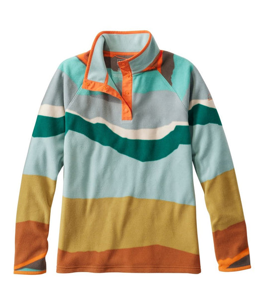 Women's All Season Access Fleece Pullover, Print / L.L.Bean