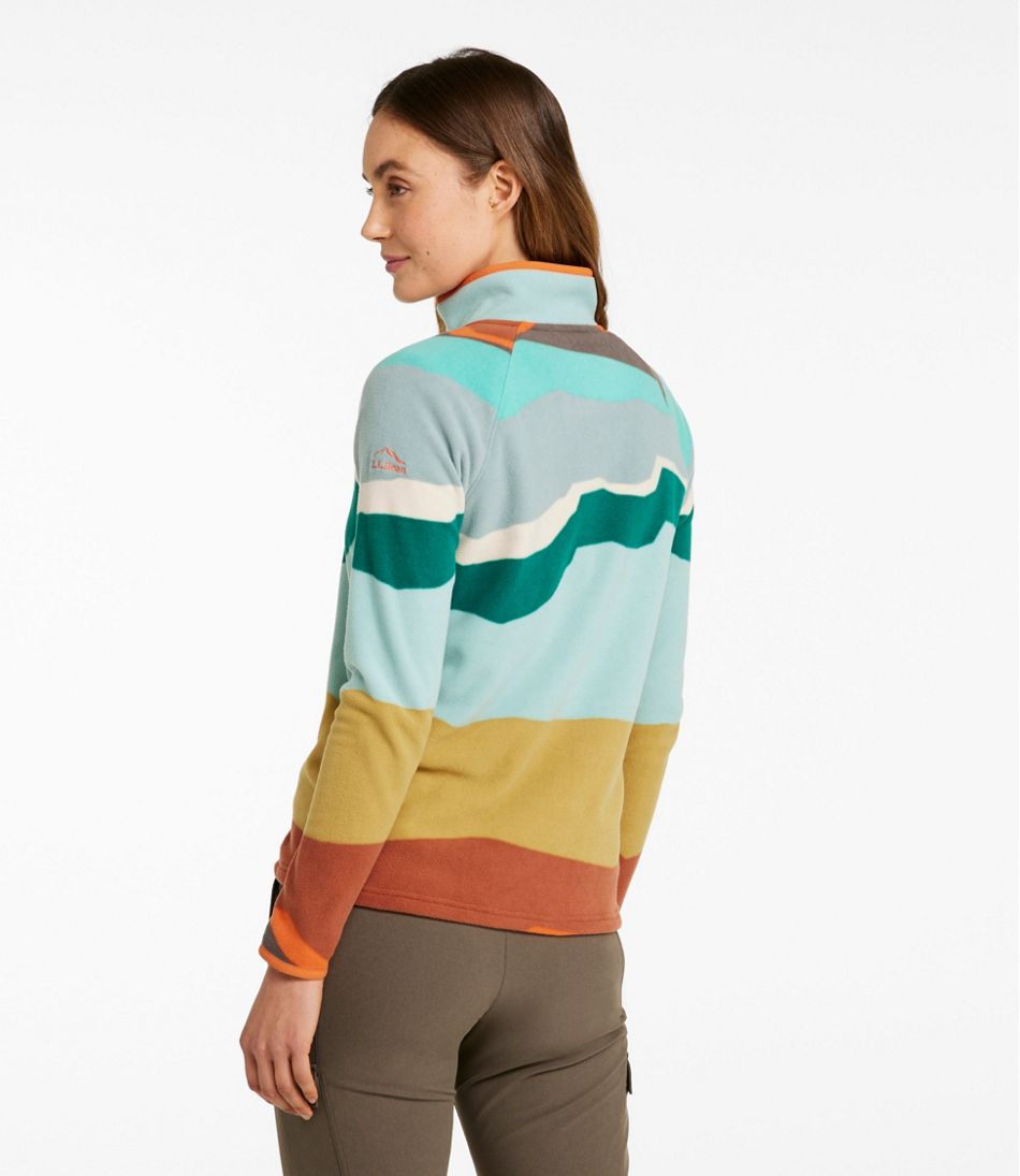 Women's All Season Access Fleece Pullover, Print / L.L.Bean