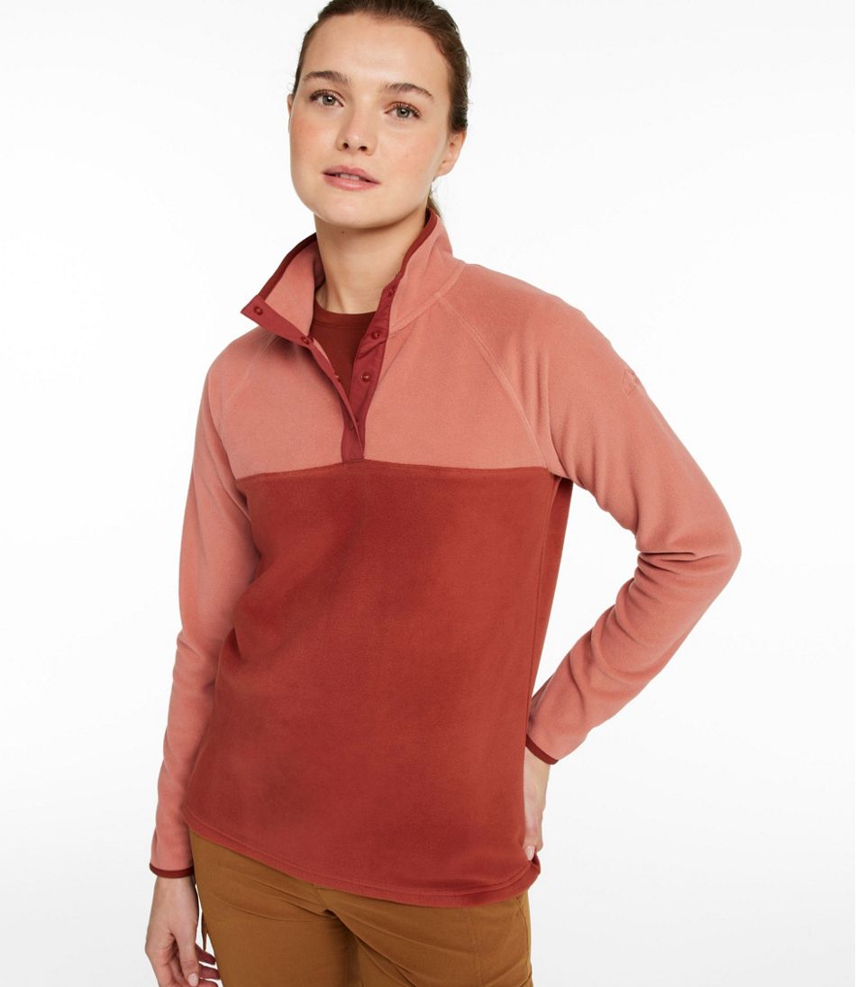 Women's All Season Access Fleece Pullover, Colorblock / L.L.Bean