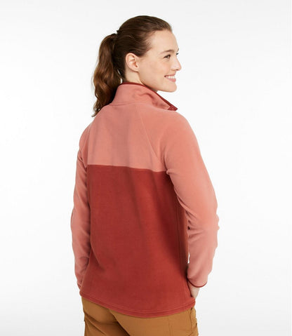 Women's All Season Access Fleece Pullover, Colorblock / L.L.Bean