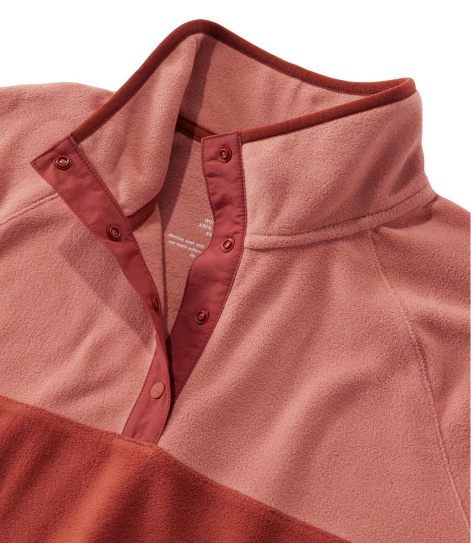 Women's All Season Access Fleece Pullover, Colorblock / L.L.Bean