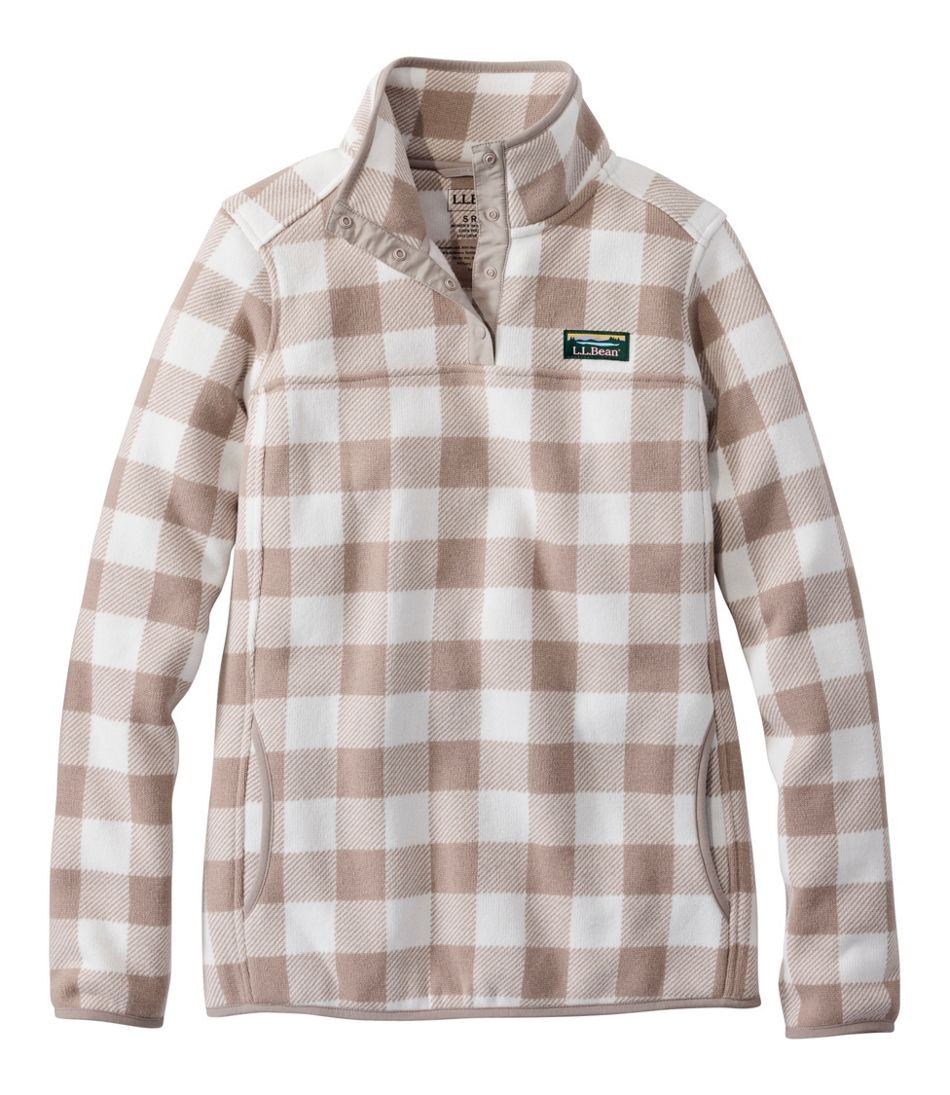 Women's Sweater Fleece Pullover, Print / L.L.Bean