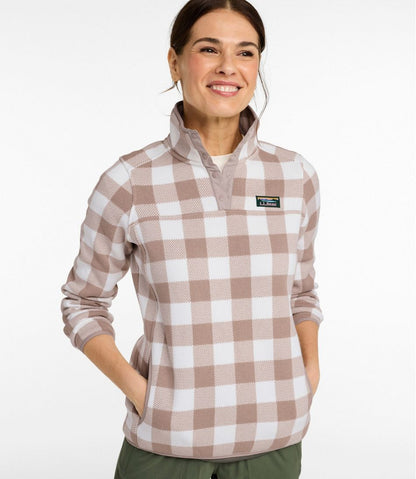Women's Sweater Fleece Pullover, Print / L.L.Bean