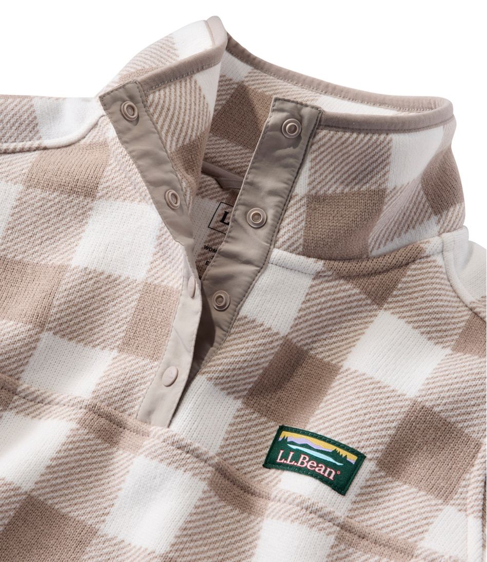 Women's Sweater Fleece Pullover, Print / L.L.Bean