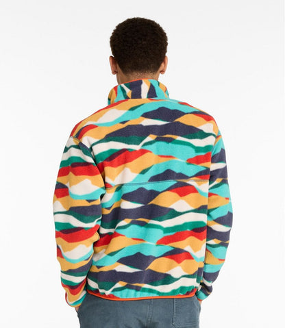 Adults' Bean's Classic Fleece Pullover, Print / L.L.Bean