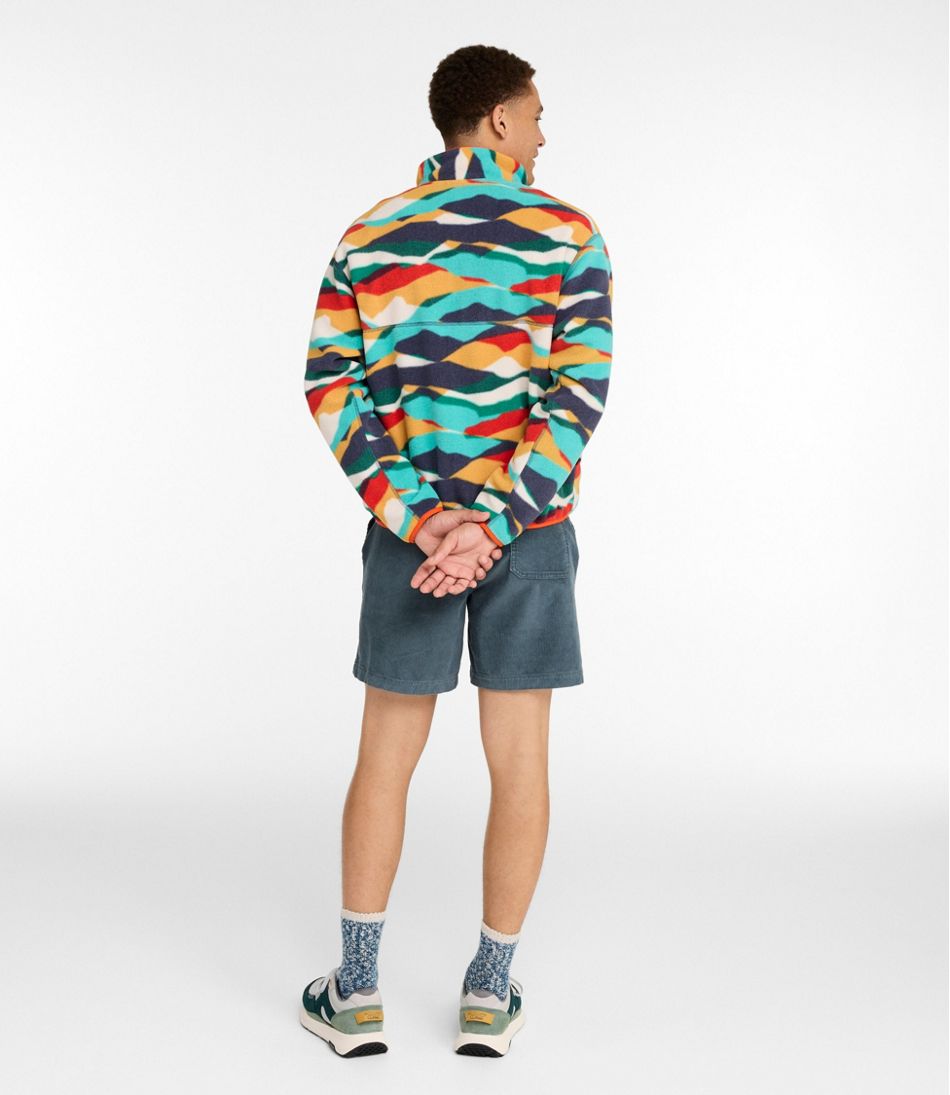 Adults' Bean's Classic Fleece Pullover, Print / L.L.Bean