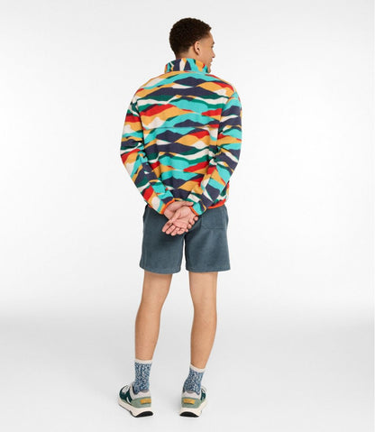 Adults' Bean's Classic Fleece Pullover, Print / L.L.Bean