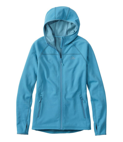 Women's PrimaLoft ThermaStretch Fleece Jacket, Hooded Full-Zip / L.L.Bean