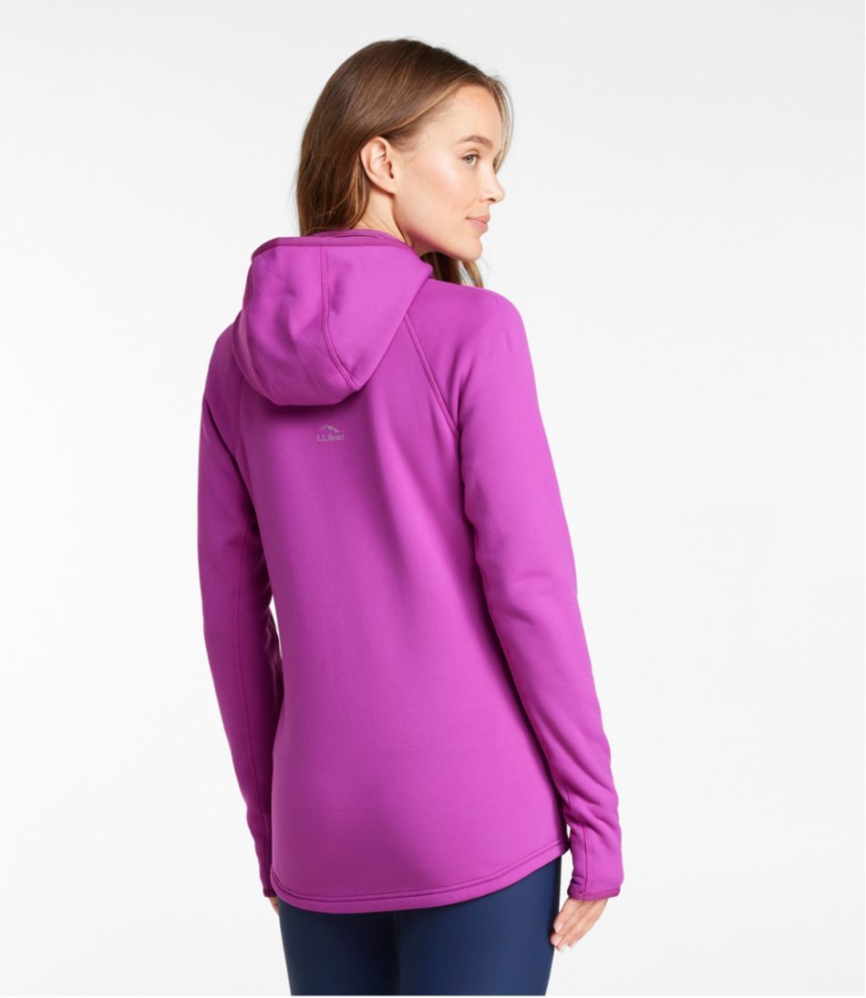 Women's PrimaLoft ThermaStretch Fleece Jacket, Hooded Full-Zip / L.L.Bean