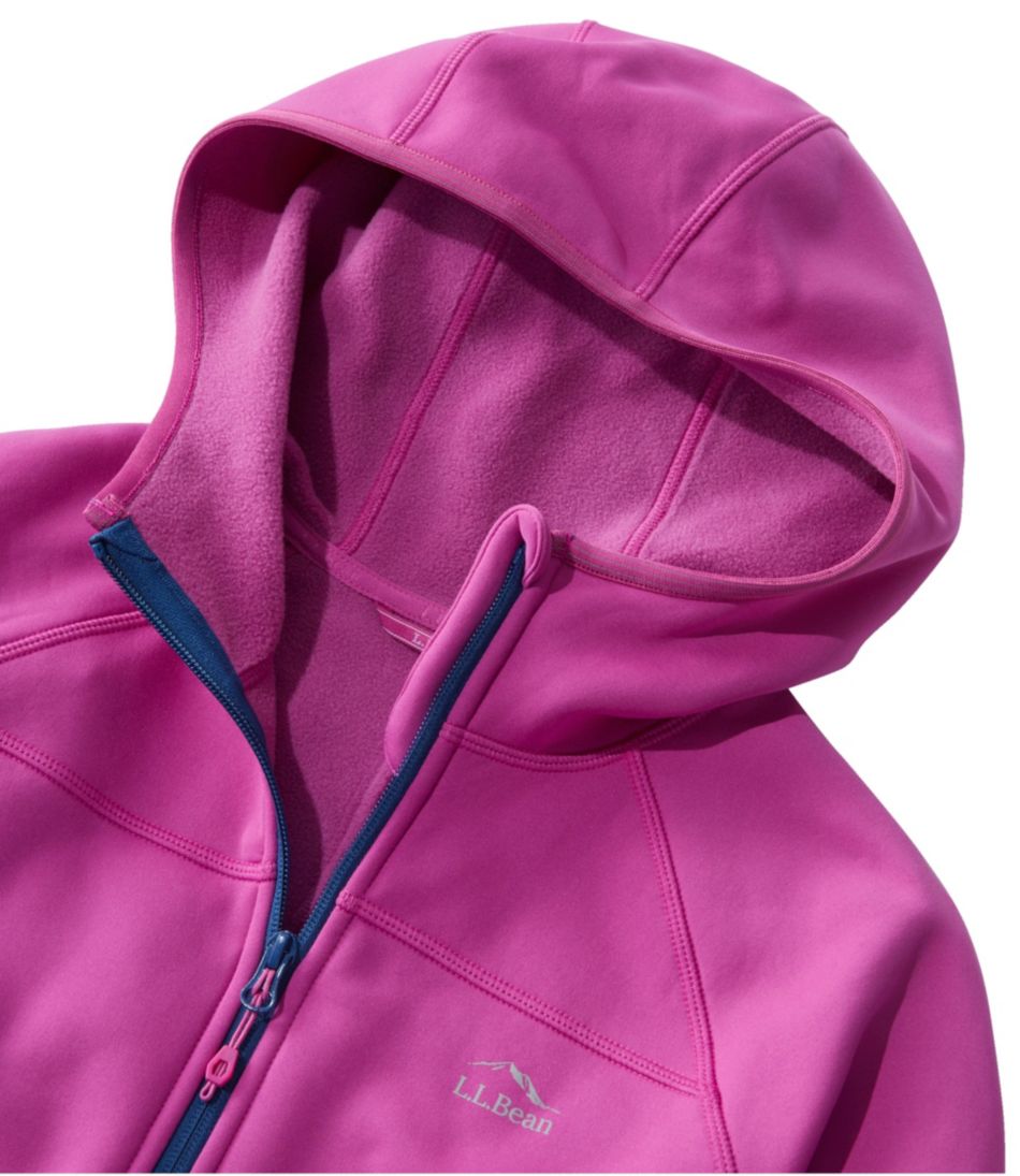 Women's PrimaLoft ThermaStretch Fleece Jacket, Hooded Full-Zip / L.L.Bean