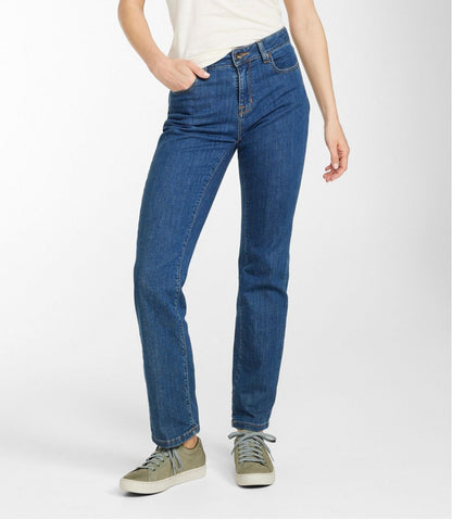 Women's True Shape Jeans, High-Rise Straight-Leg / L.L.Bean