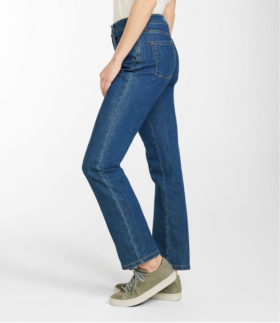 Women's True Shape Jeans, High-Rise Straight-Leg / L.L.Bean