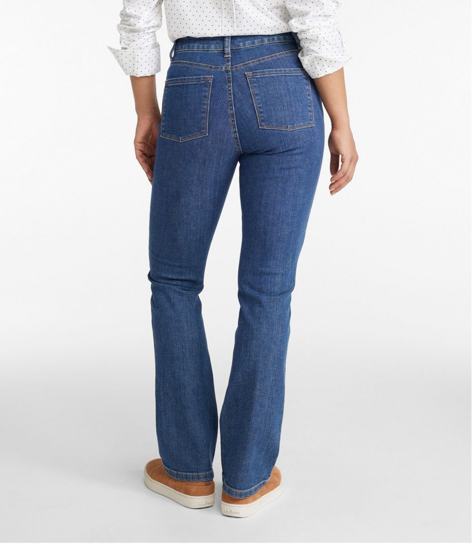 Women's True Shape Jeans, High-Rise Bootcut / L.L.Bean