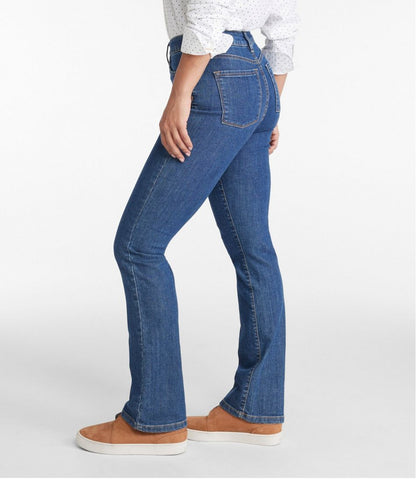 Women's True Shape Jeans, High-Rise Bootcut / L.L.Bean