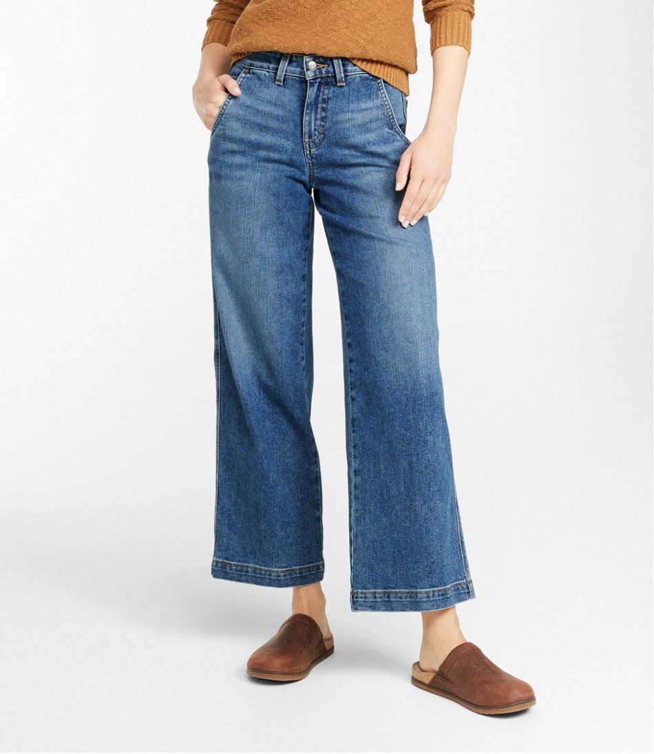 Women's 207 Vintage Jeans, High-Rise Wide-Leg / L.L.Bean