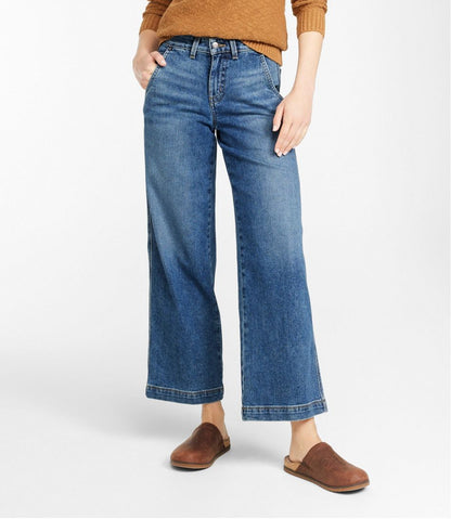 Women's 207 Vintage Jeans, High-Rise Wide-Leg / L.L.Bean