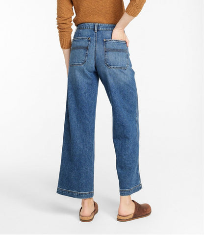 Women's 207 Vintage Jeans, High-Rise Wide-Leg / L.L.Bean