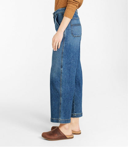Women's 207 Vintage Jeans, High-Rise Wide-Leg / L.L.Bean