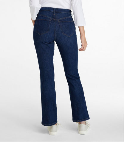Women's Everyday Stretch Jeans, High-Rise Mini Bootcut Ankle / L.L.Bean