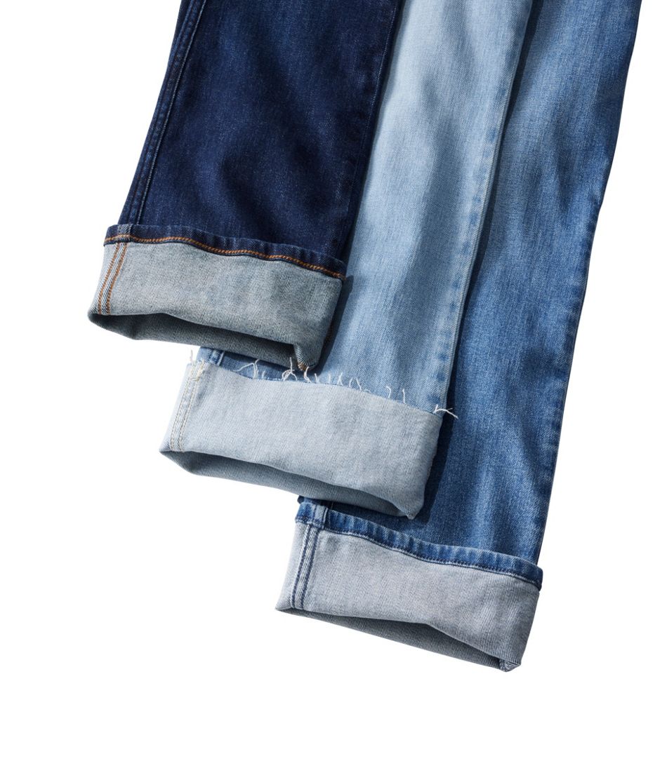 Women's Everyday Stretch Jeans, High-Rise Mini Bootcut Ankle / L.L.Bean