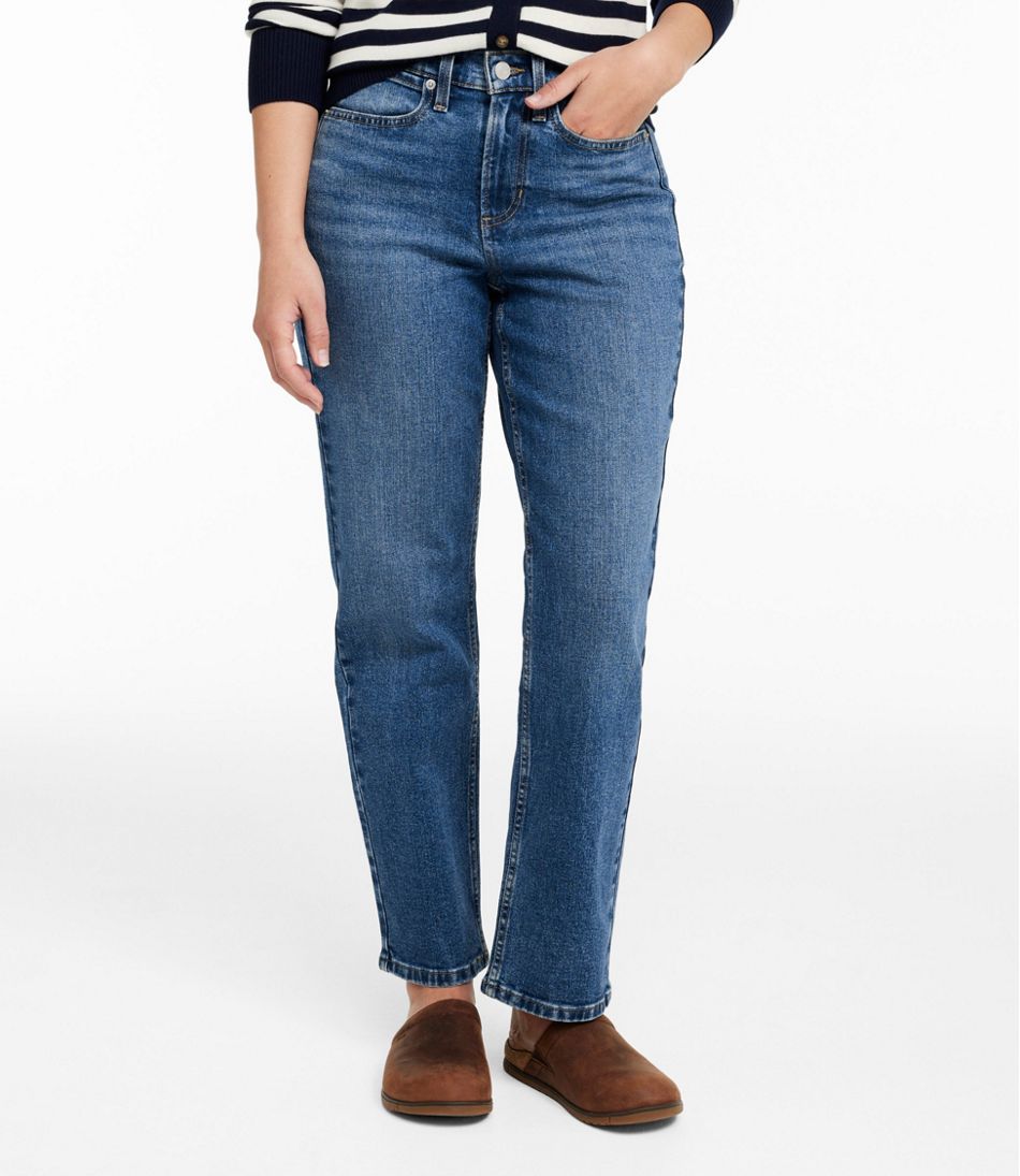 Women's 207 Vintage Jeans, High-Rise Stovepipe Ankle / L.L.Bean