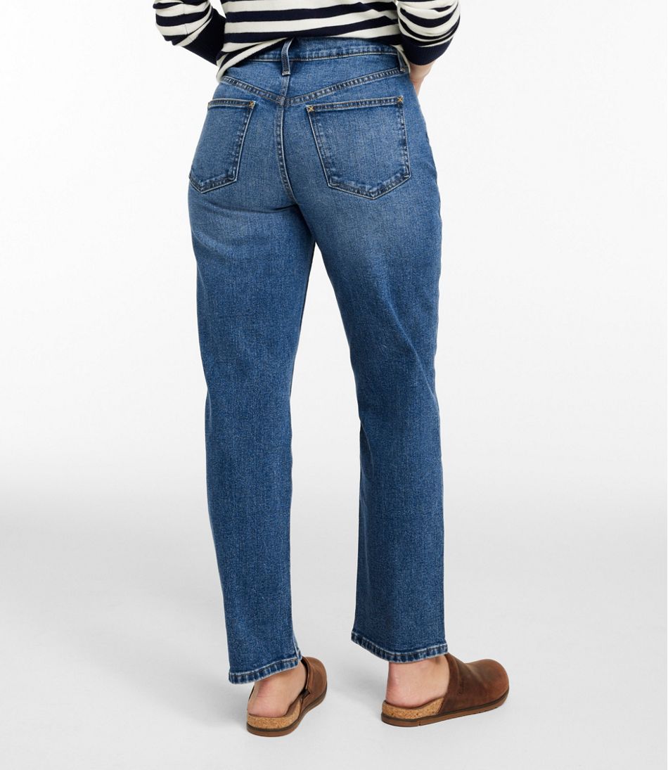 Women's 207 Vintage Jeans, High-Rise Stovepipe Ankle / L.L.Bean