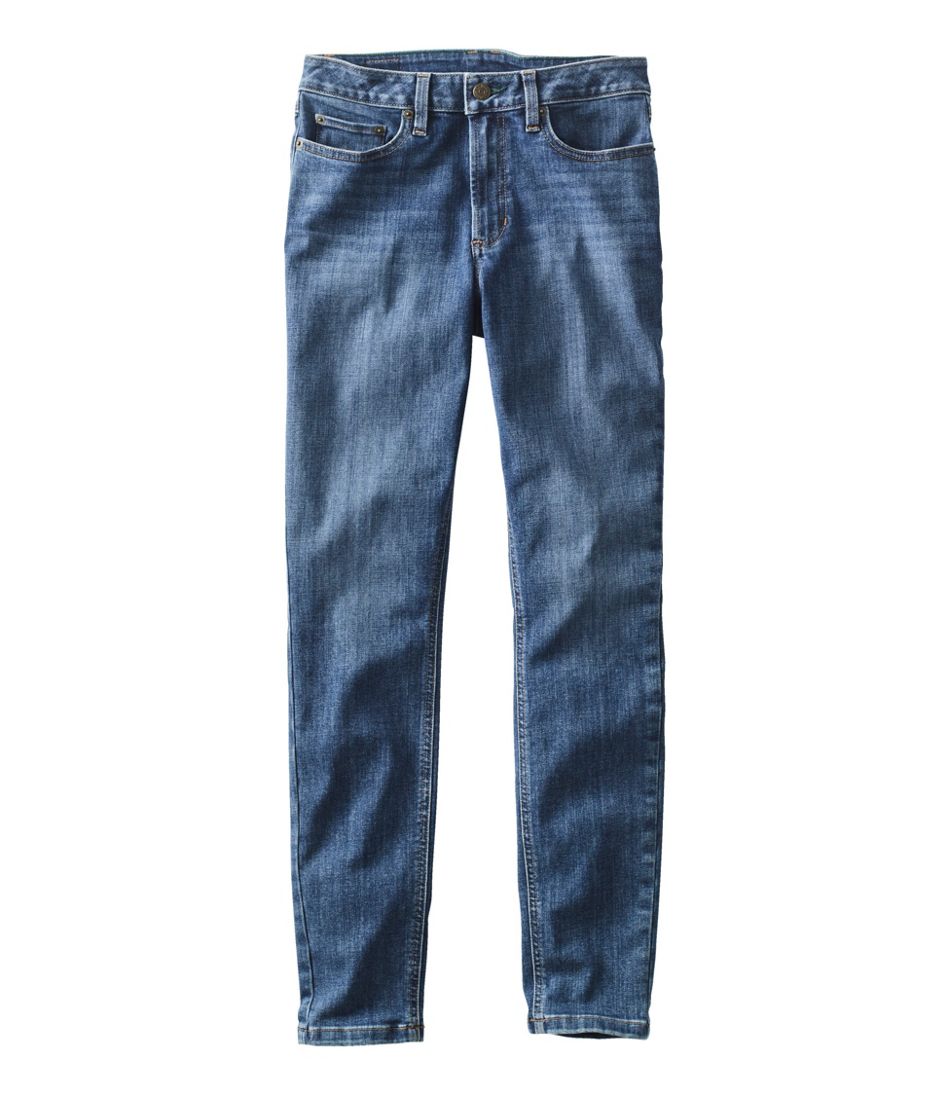Women's BeanFlex® Jeans, High-Rise Slim-Leg Ankle / L.L.Bean