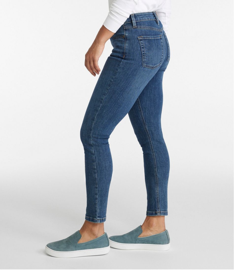 Women's BeanFlex® Jeans, High-Rise Slim-Leg Ankle / L.L.Bean