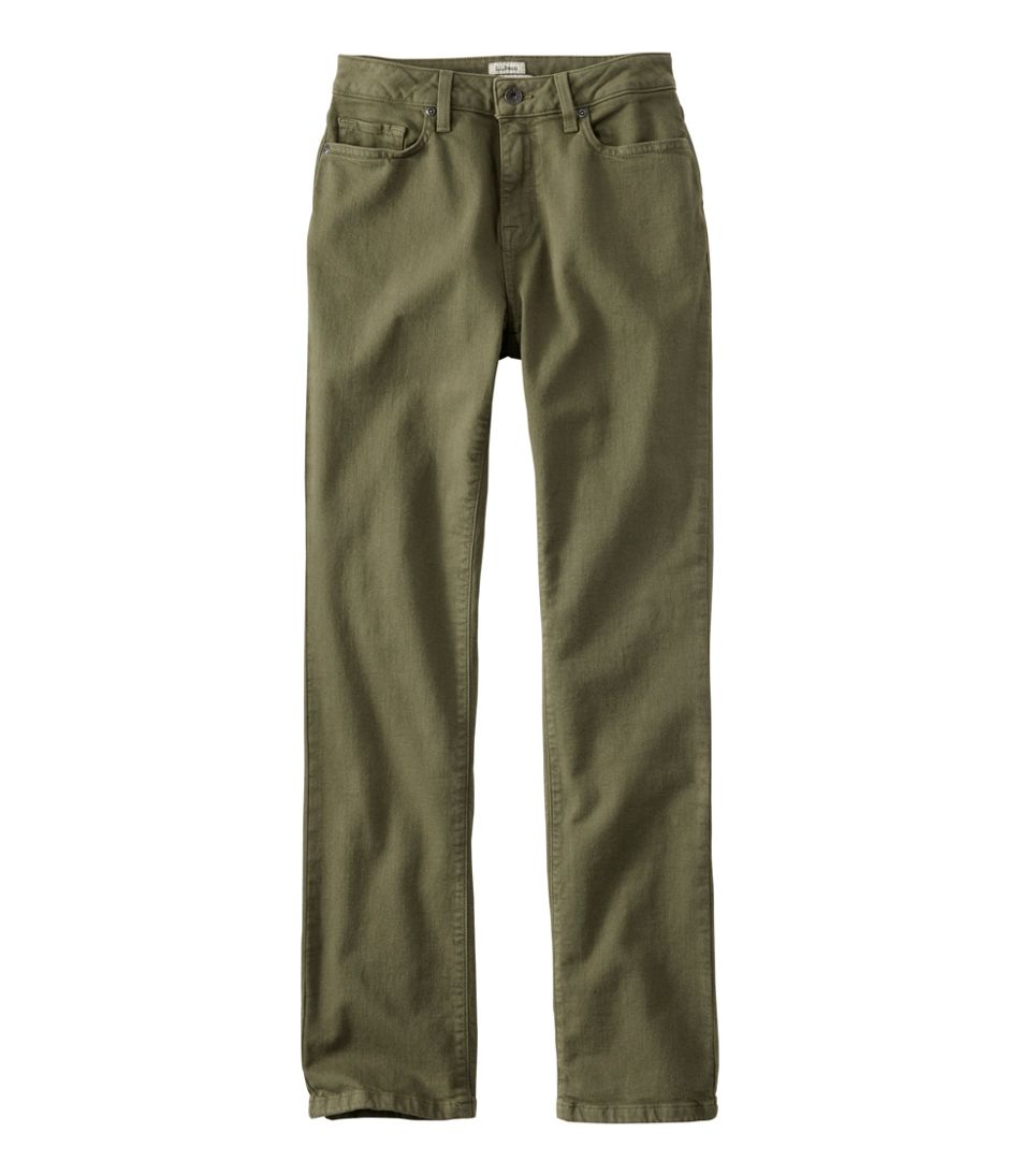 Women's True Shape Jeans, High-Rise Straight-Leg Colors / L.L.Bean